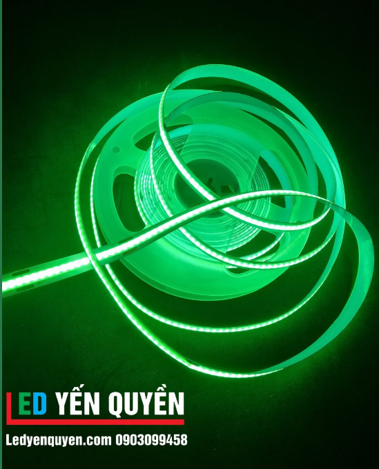 Dây COB 12V XANH LÁ Dây COB 12V XANH LÁ