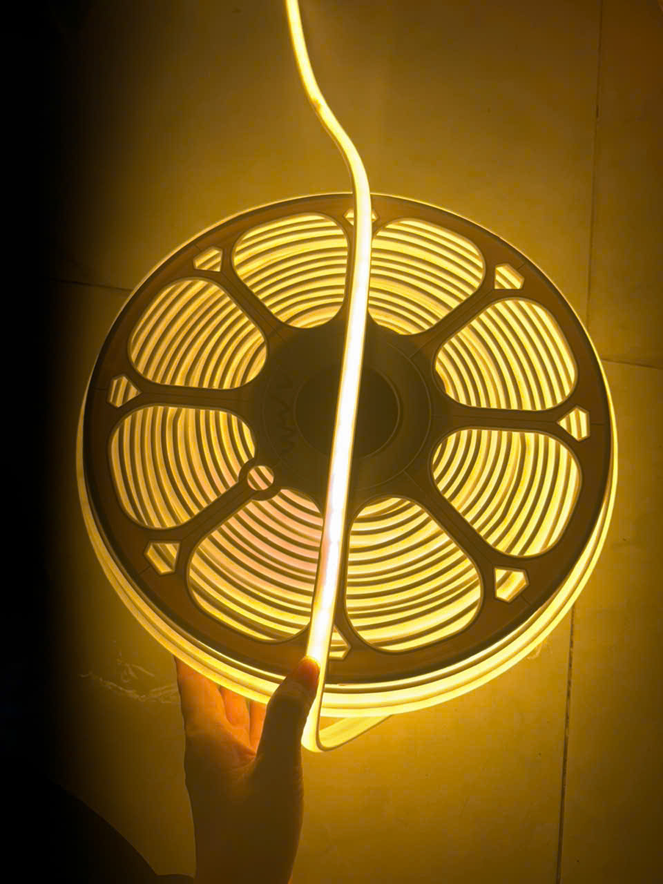 Dây cob 220v vàng Dây cob 220v vàng