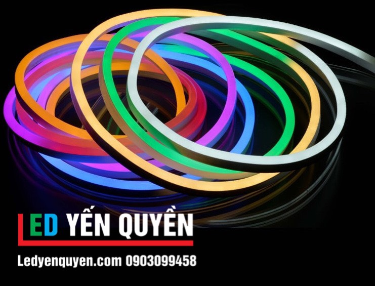 LED Neon Sign Uốn Chữ 12v màu trắng 50m LED Neon Sign Uốn Chữ 12v màu trắng 50m