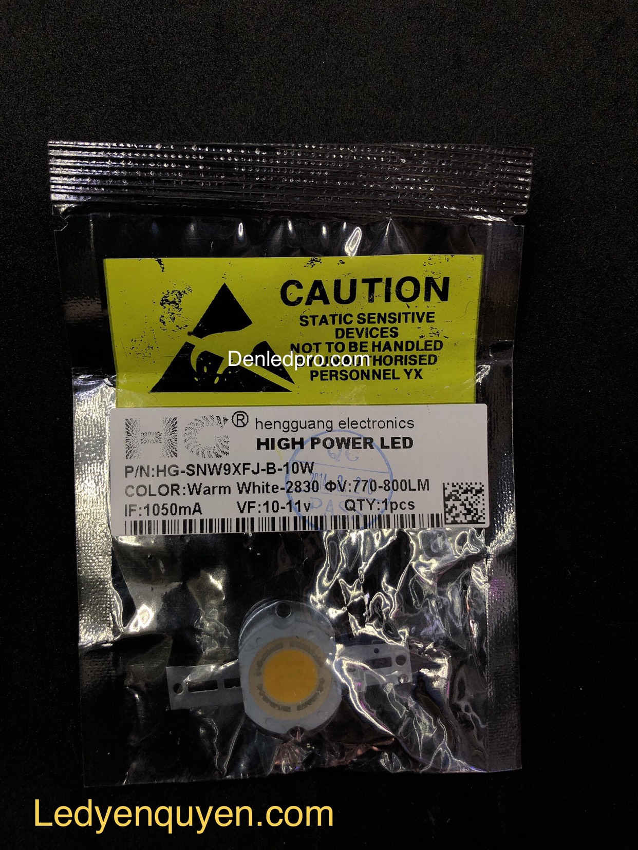 Chip Led 10W Warm White SY 10.5v-11v Chip Led 10W Warm White SY 10.5v-11v